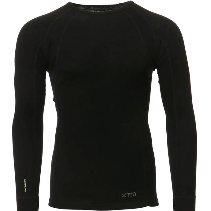 XTM MENS MERINO TOP [clr:Black sz:2XL]