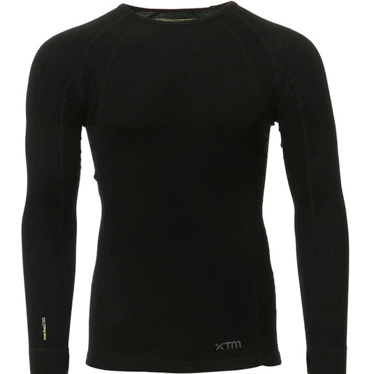 XTM MENS MERINO TOP [clr:Black sz:3XL]