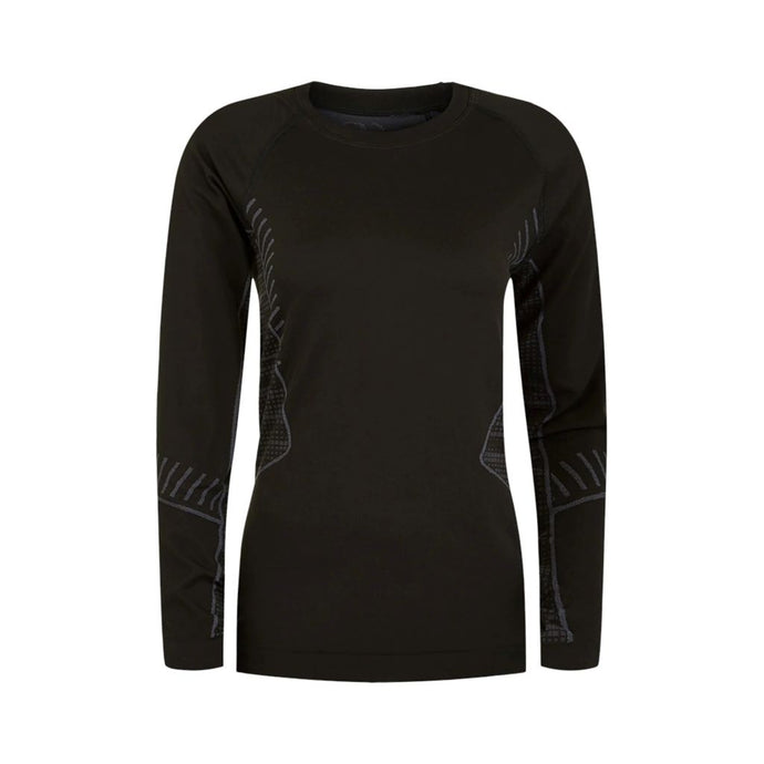 SPYDER WOMENS MOMENTUM TOP [clr:Black sz:XS/S]