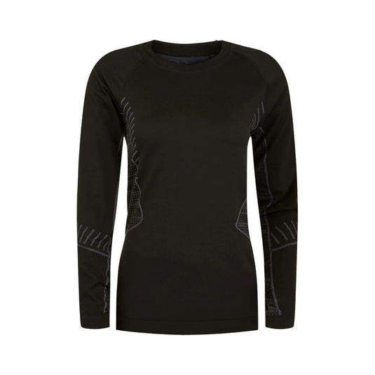 SPYDER WOMENS MOMENTUM TOP [clr:Black sz:XS/S]