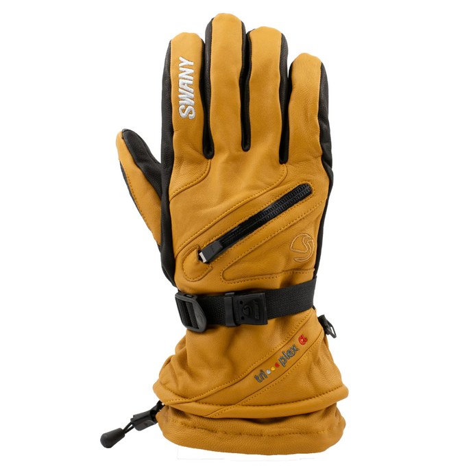 SWANY X-CELL GLOVE MENS [clr:Tan/Black sz:S]