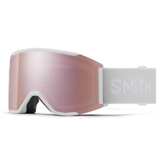 SMITH SQUAD MAG [clr:White Vapor Lns:CP Everyday Rose Gold sLns:CP Storm Blue Mirror]