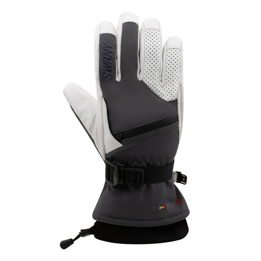 SWANY X-PLORER GLOVE [clr:Charcoal/White sz:7.5]