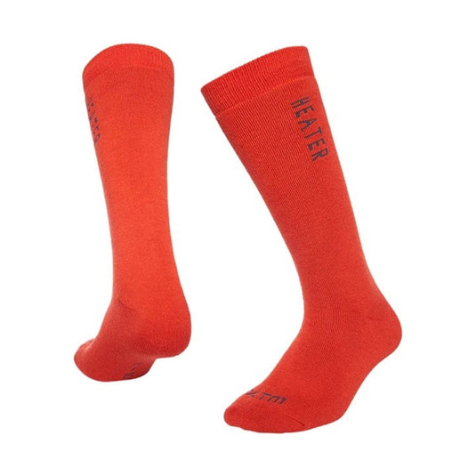 XTM ADULT HEATER SOCK [clr:Lava sz:11-14]