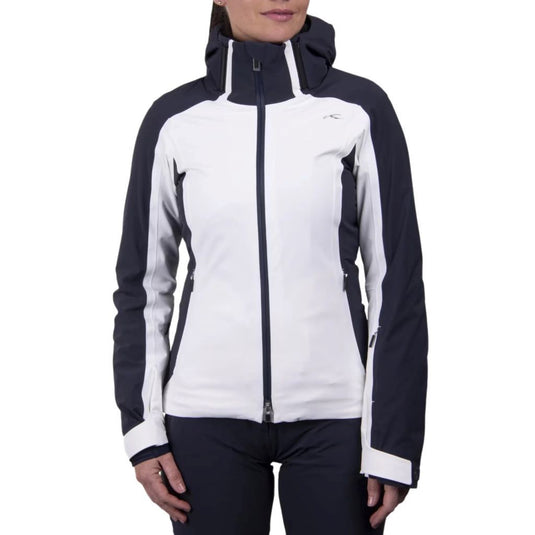 KJUS 2024 FORMULA WOMENS JACKET [clr:White/Deep Space sz:36]