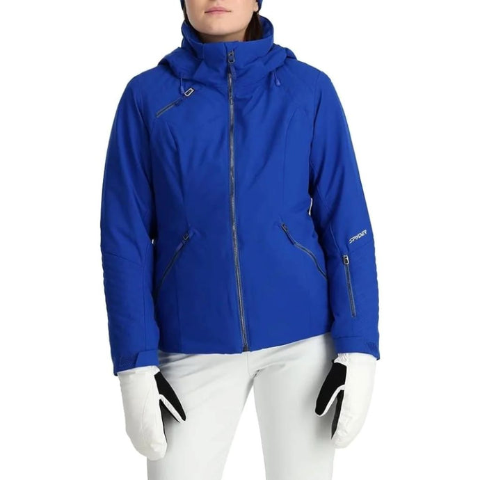 SPYDER SCHATZI JACKET [clr:Blue sz:10]