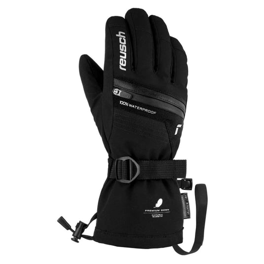 REUSCH LANDO R-TEX XT JUNIOR GLOVE [clr:Black/Silver sz:4.5]