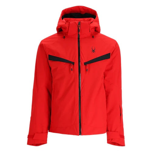 SPYDER COPPER JACKET [clr:RED sz:L]