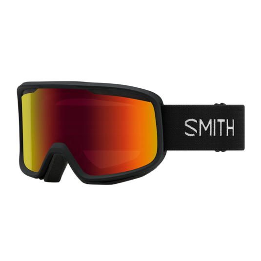 SMITH FRONTIER LOW-BRIDGE [clr:Black Lns:Red Sol-X Mirror]