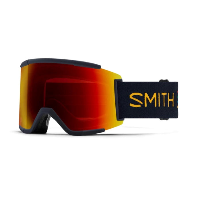SMITH SQUAD XL LOW BRIDGE [clr:Midnight Slash Lns:CP Sun Red Mirror sLns:CP Storm Rose Flash]